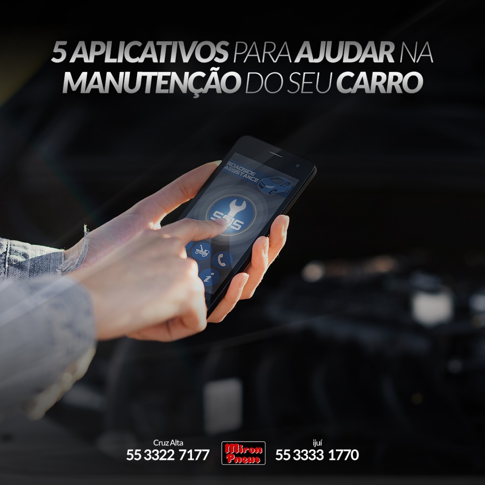 5 aplicativos para ajudar na manutenção do seu carro 