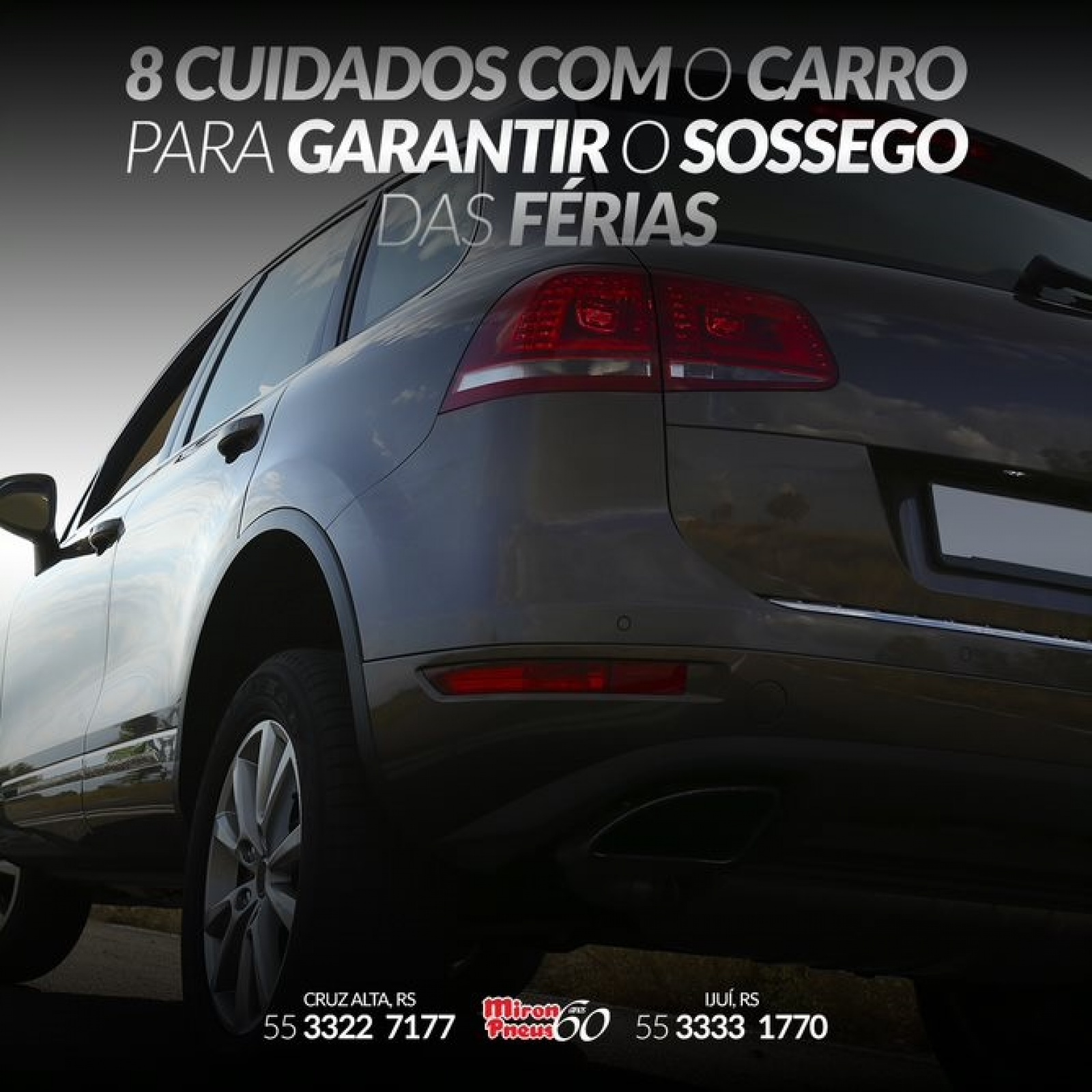 8 cuidados com o carro para garantir o sossego das férias