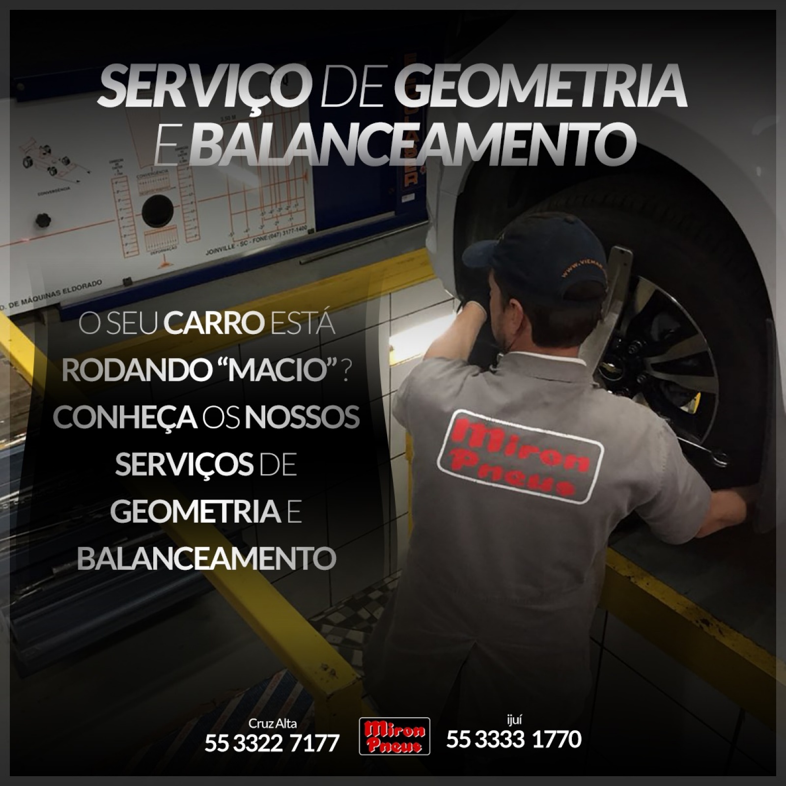 Serviço de Geometria e balanceamento