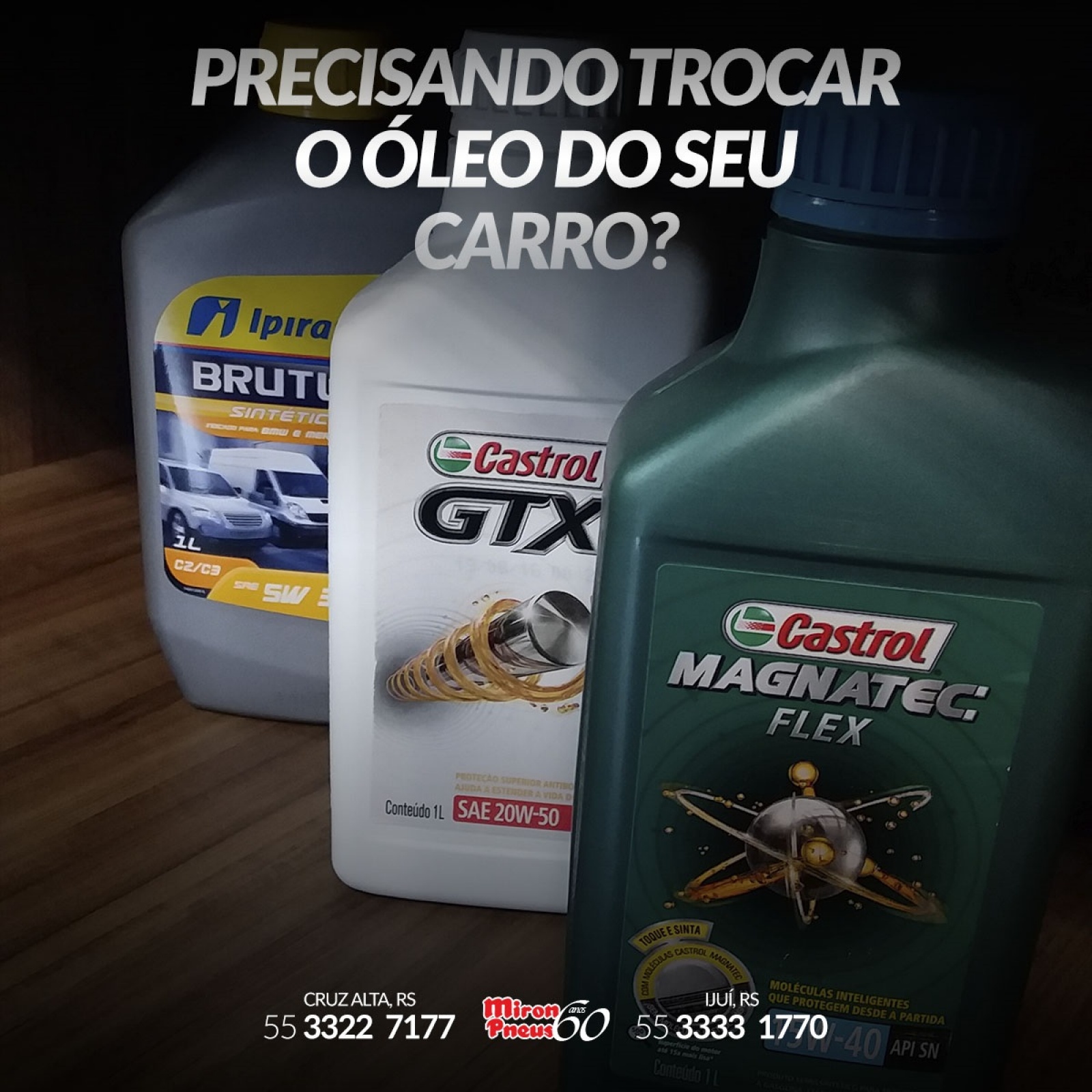 Precisando trocar o óleo do seu carro? 