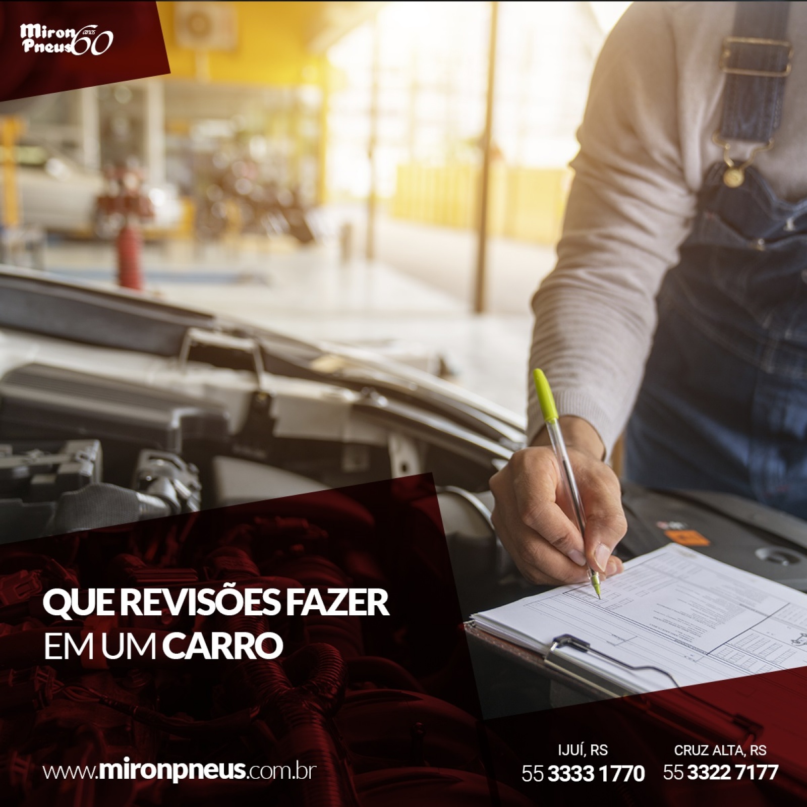 Que revisões fazer em um carro