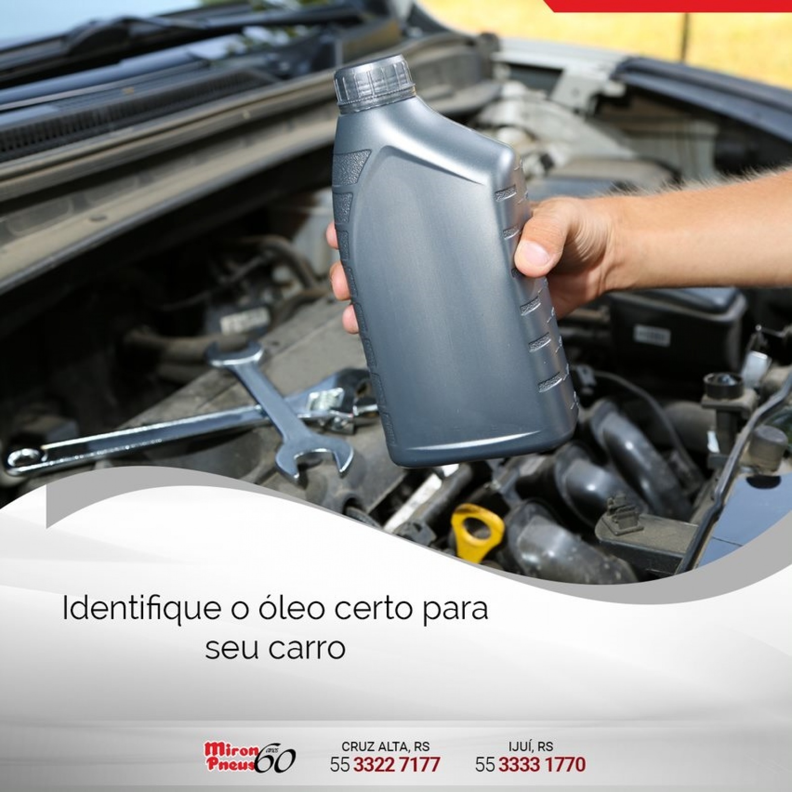 Identifique o óleo certo para seu carro