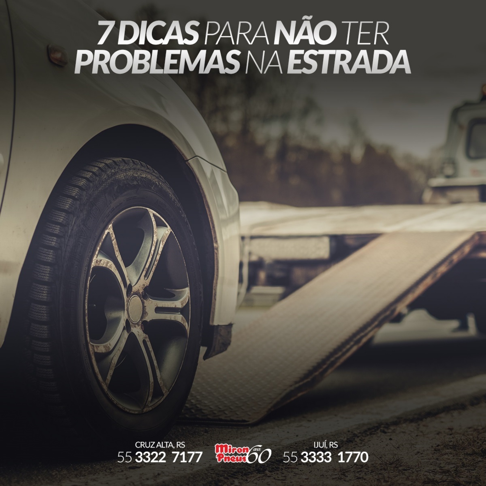 7 dicas para não ter problemas na estrada