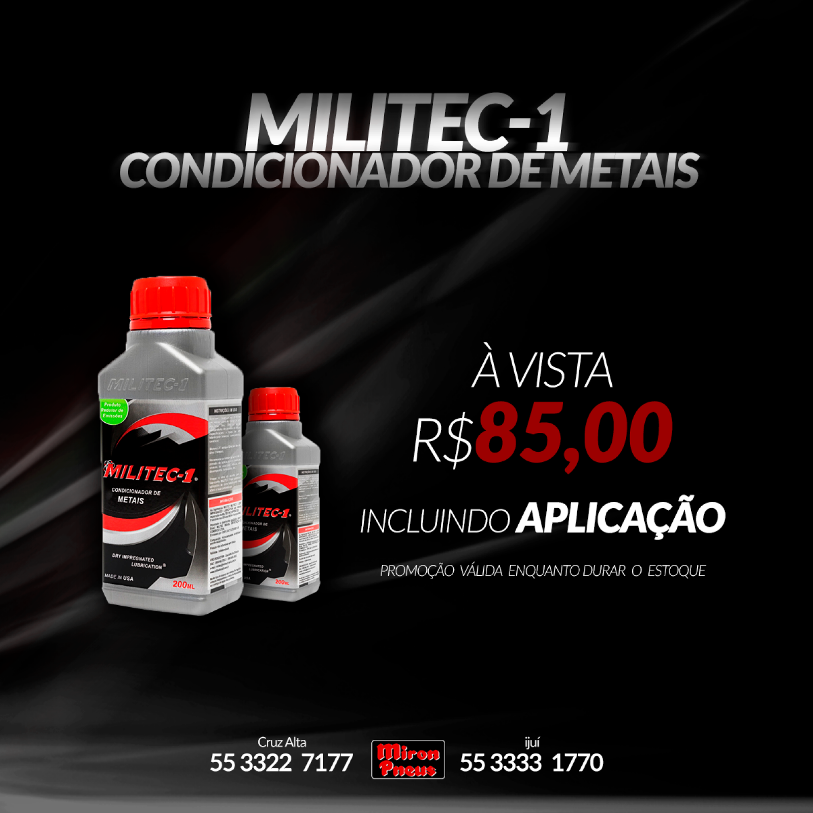 Militec-1 Condicionador de Metais 