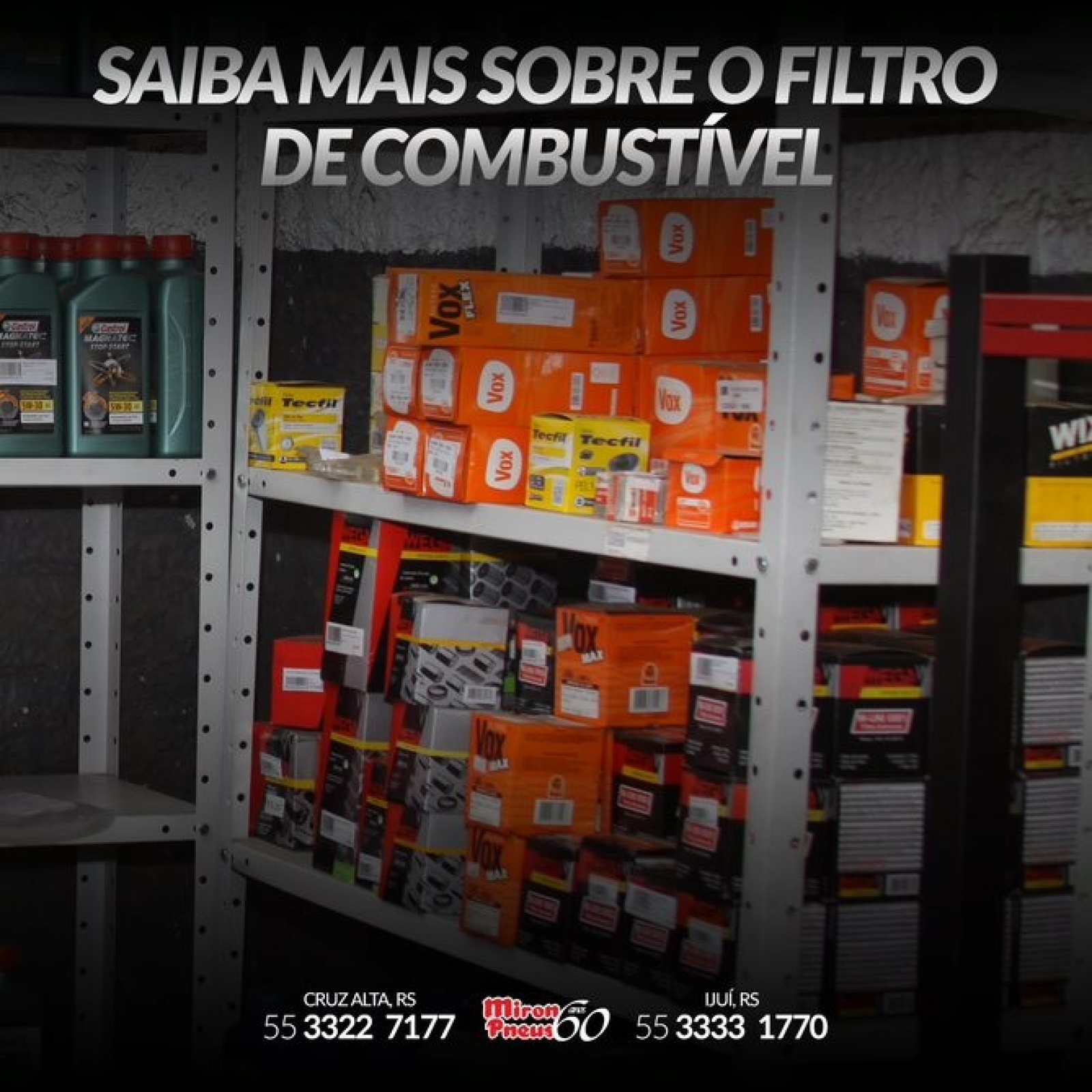 Saiba mais sobre o filtro de combustível