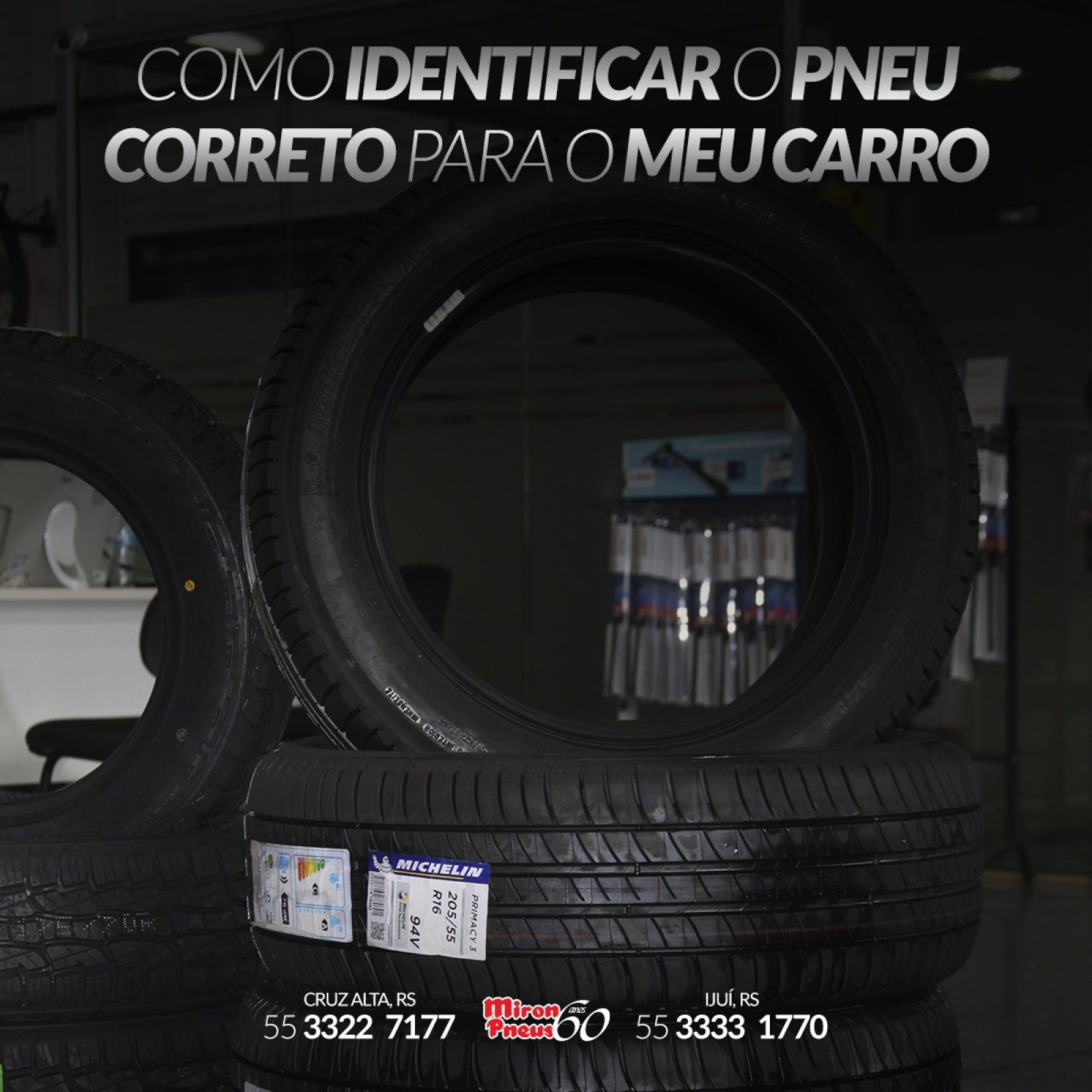 COMO IDENTIFICAR O PNEU CORRETO PARA O MEU CARRO