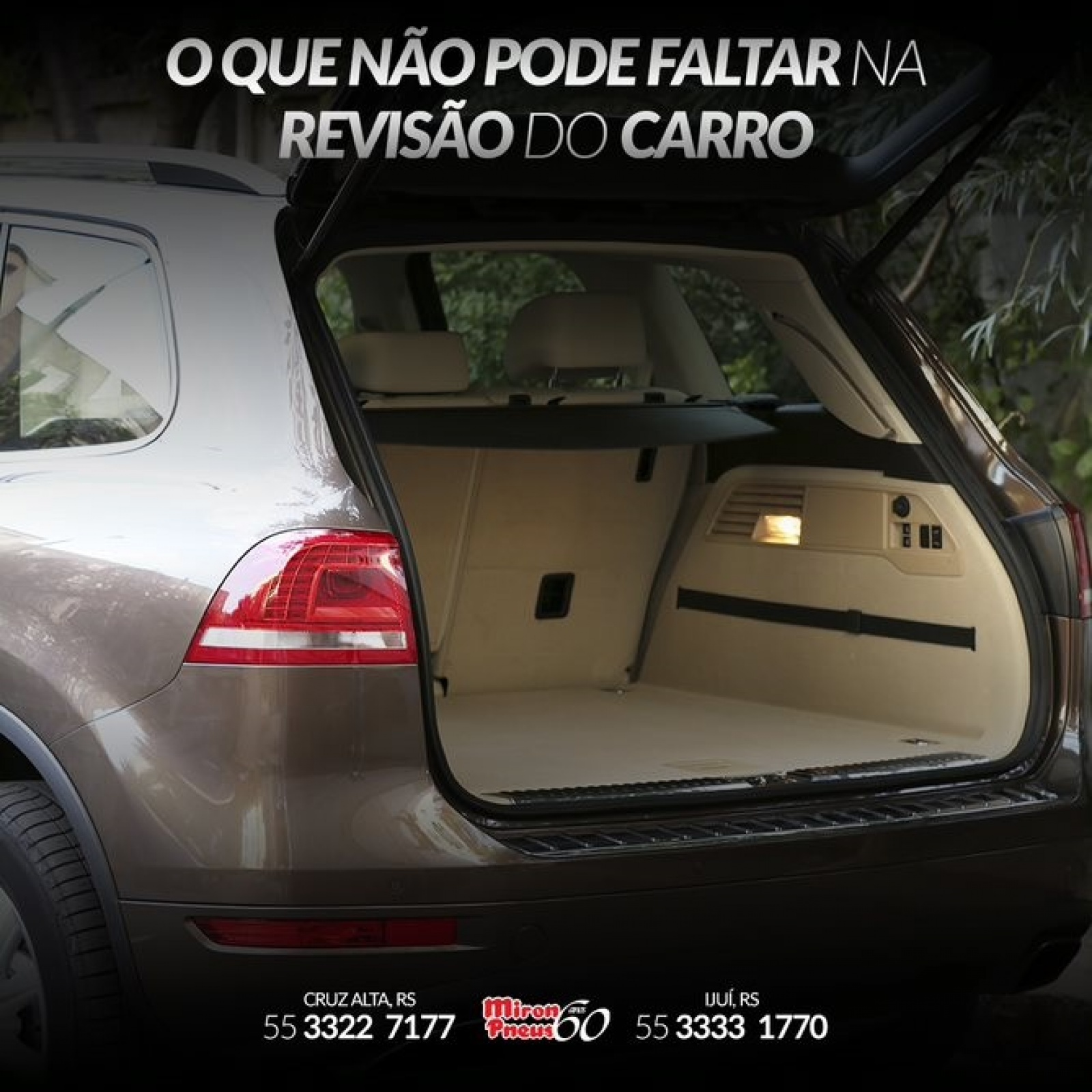 O que não pode faltar na revisão do carro