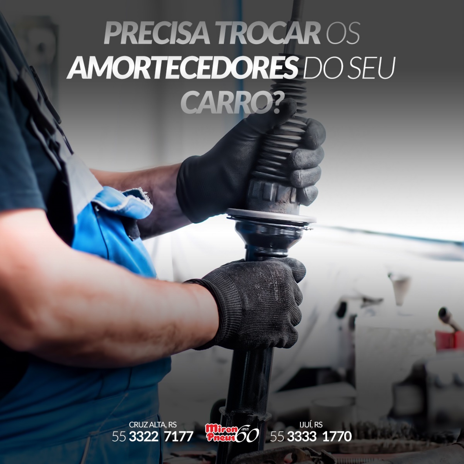 PRECISA TROCAR OS AMORTECEDORES DO SEU CARRO?