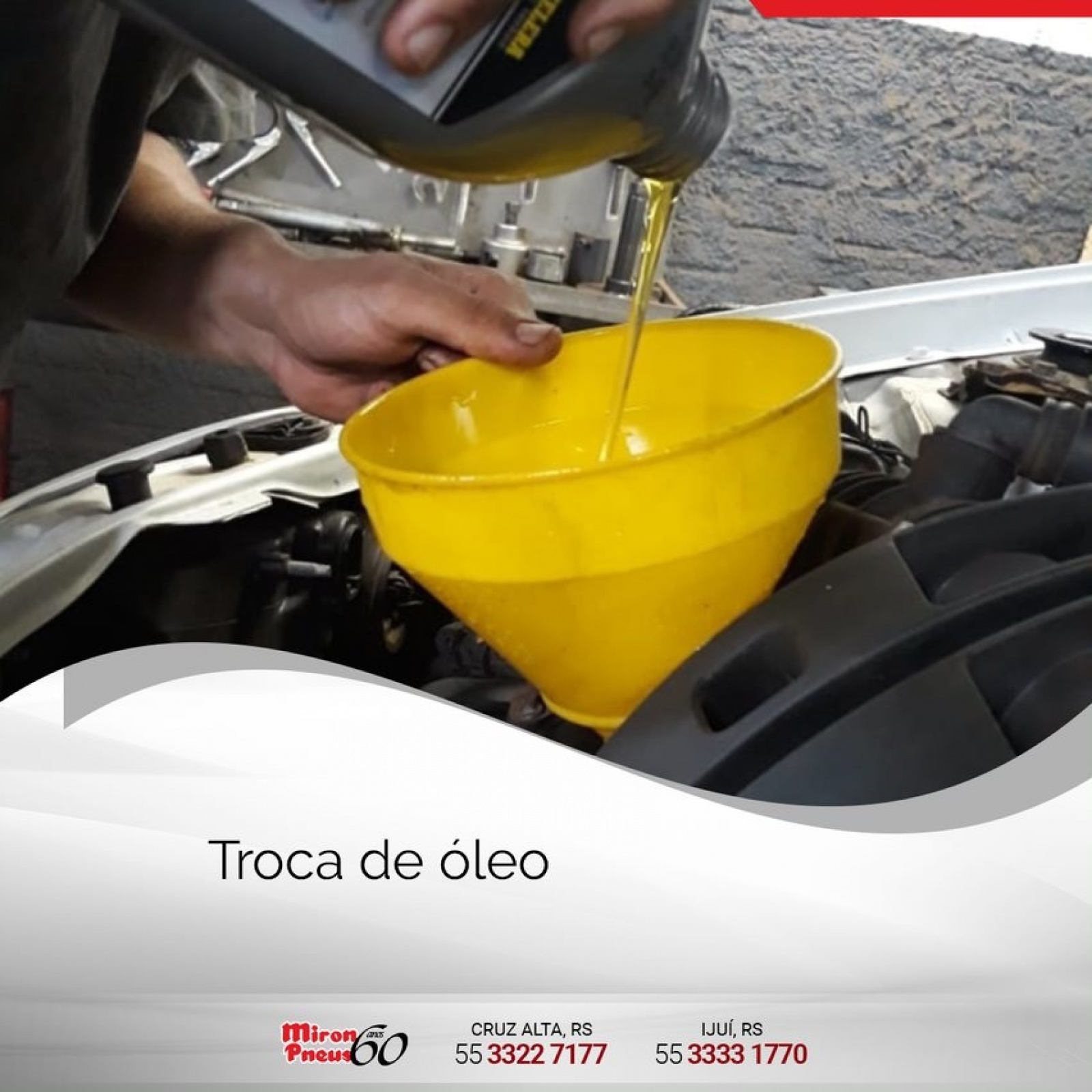 Troca de Óleo do Carro 